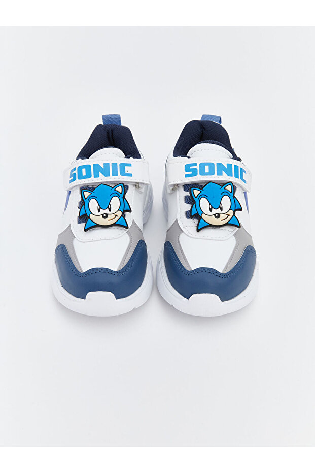 Sonic Baskılı Erkek Bebek Spor Ayakkabı - 4