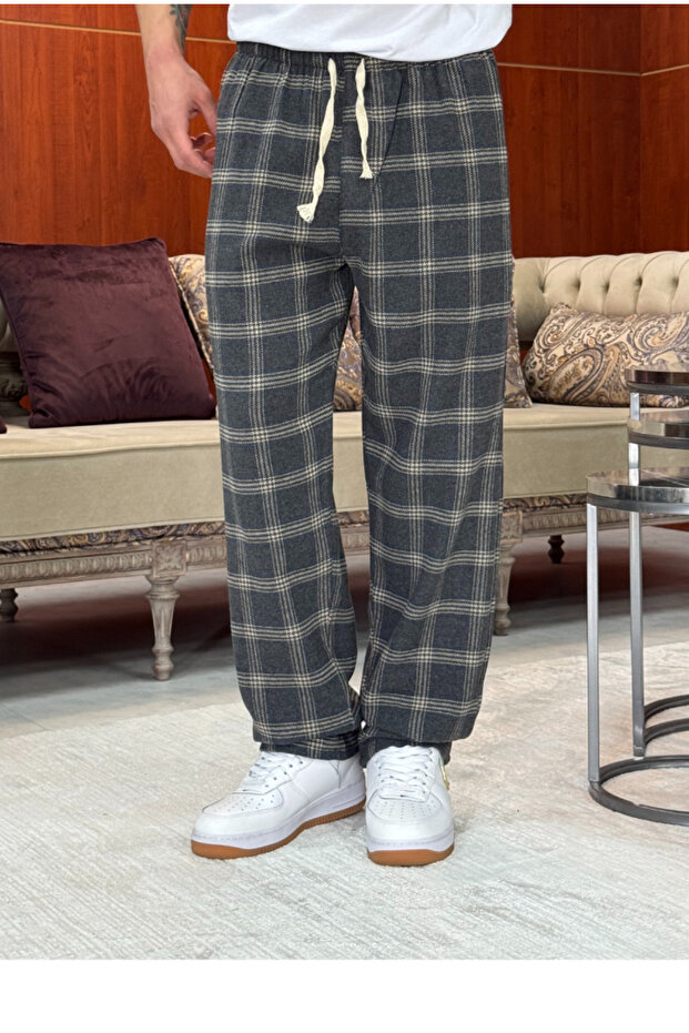 بيجامة منقوشة - 5