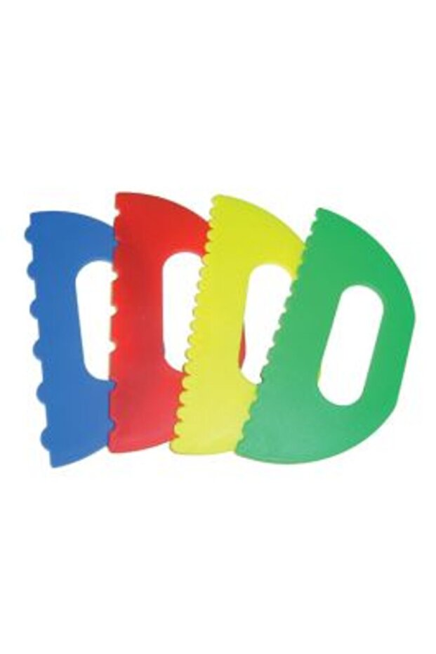 Plastic Paint Scrapers Pack 4 - 1