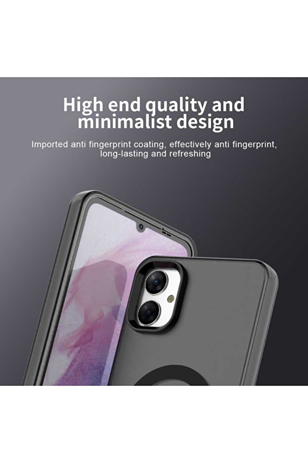 Case for Samsung Galaxy A05, CandyCase MagSafe, T38, Polycarbonate, Black - 2