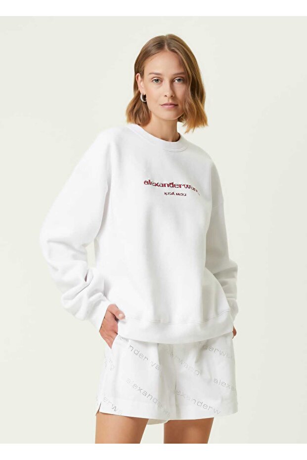 Alexander Wang oversize sweatshirt - 1