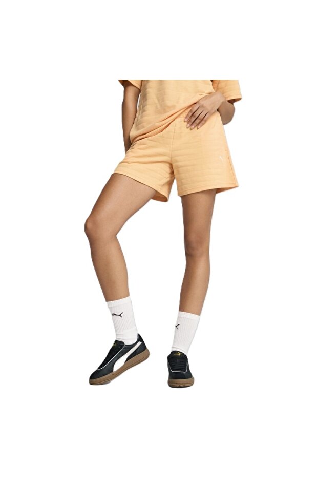 Sort ESS ELEVATED High-Rise Structured Shorts - 1