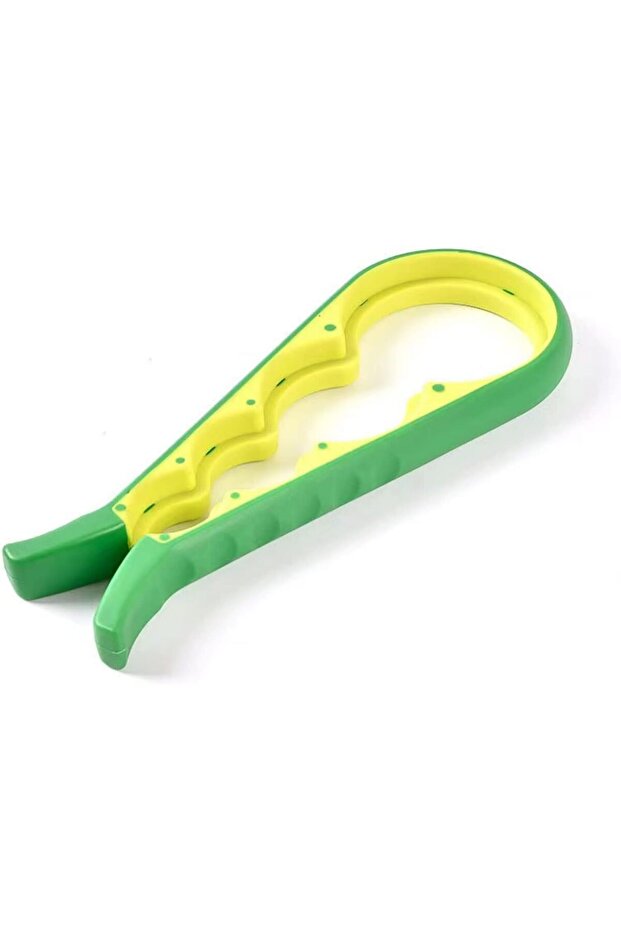 قطعة واحدة من فتاحة الجرار متعددة الوظائف 4 في 1، وقبضة الجرار (أحمر) - 8