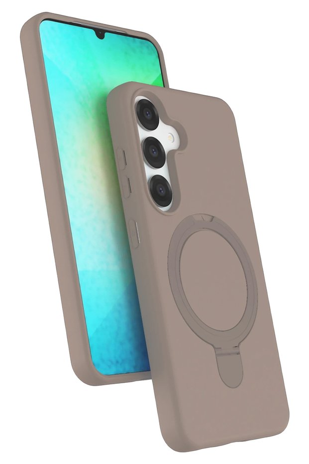 Mtxdpn Samsung Galaxy S25 Regal Magsafe Stand Cover - (225309) Desert Titanium