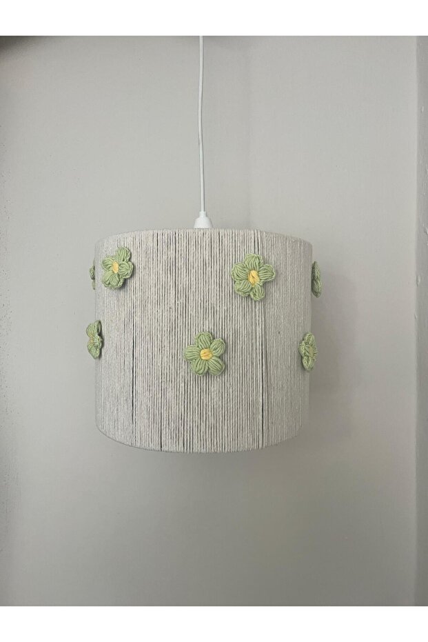 Çiçek detaylı çocuk odası avize Bohem Avize, Yatak odası avize, çocuk odası avize, salon avize - 2