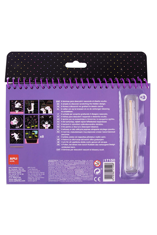 Magic APLI scratch game, with unicorn - 2