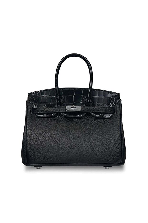 Croc handbag, size 25 cm