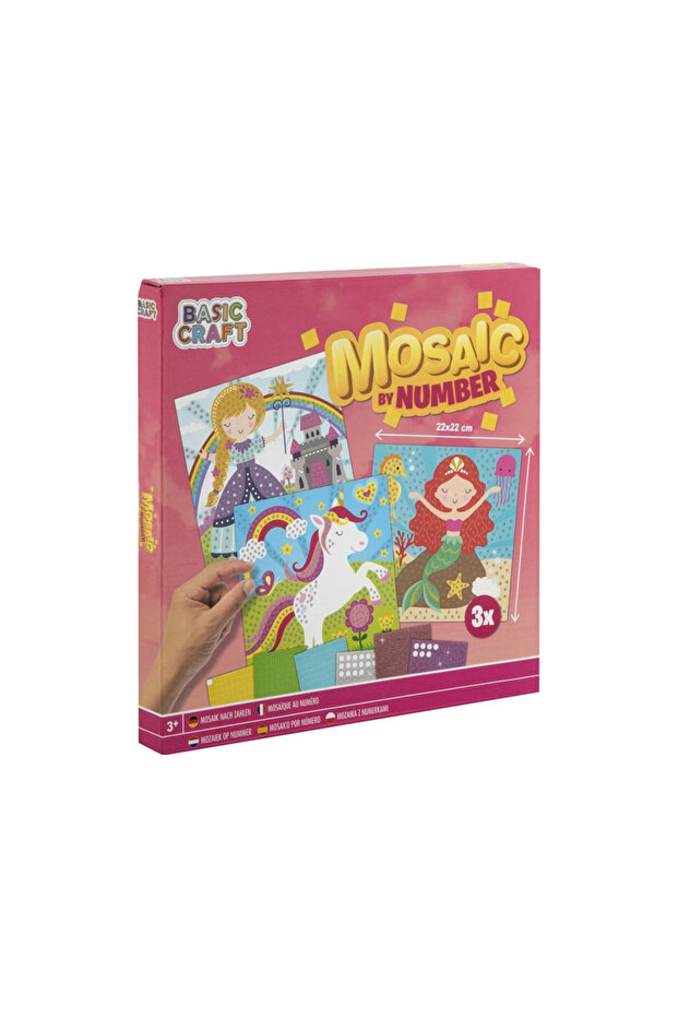Set creativ, Mozaic pe numere, - 1
