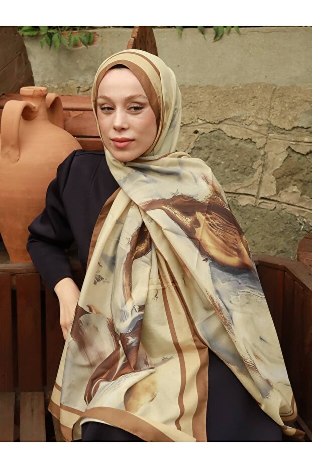 شال لينا بنمط بانش - 3