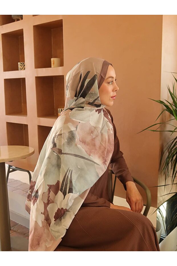 Serella Desen Bambu Şal - 2