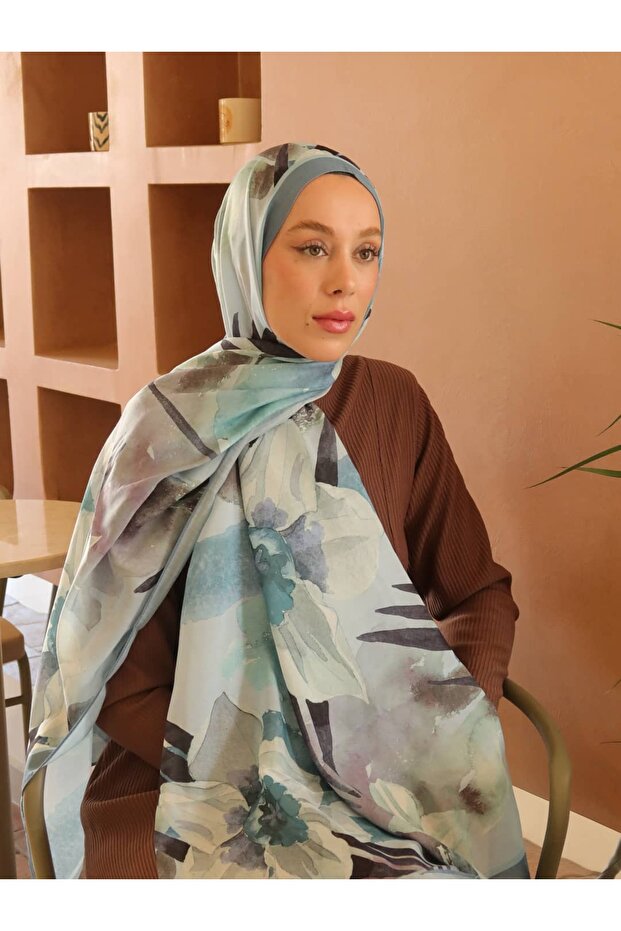 Serella Desen Bambu Şal - 2