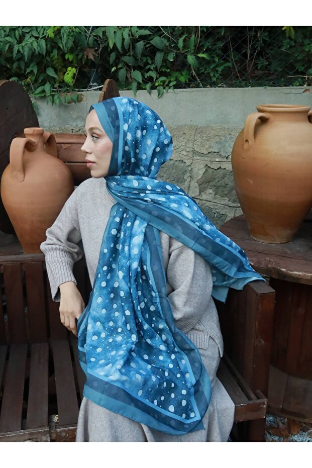 شال لينا بنمط الغزال - 2