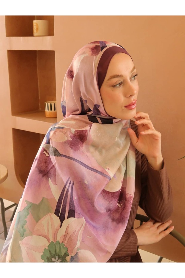 Serella Desen Bambu Şal - 3