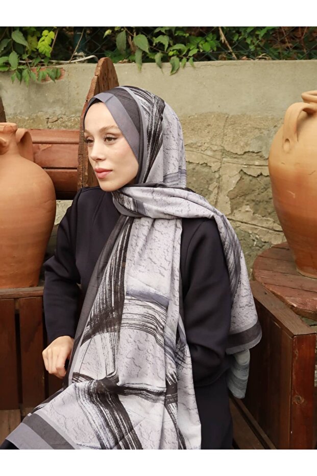 Medcezir Pattern Lina Shawl - 2