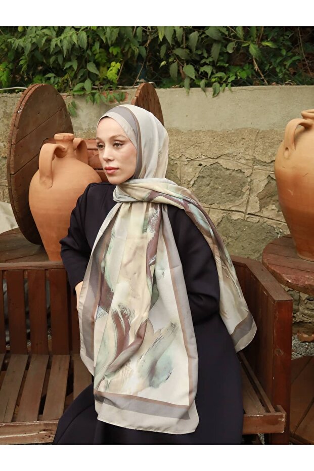 شال لينا بنمط بانش - 1