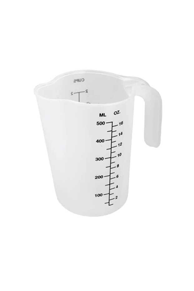 Plastic measuring cup, 500 ml