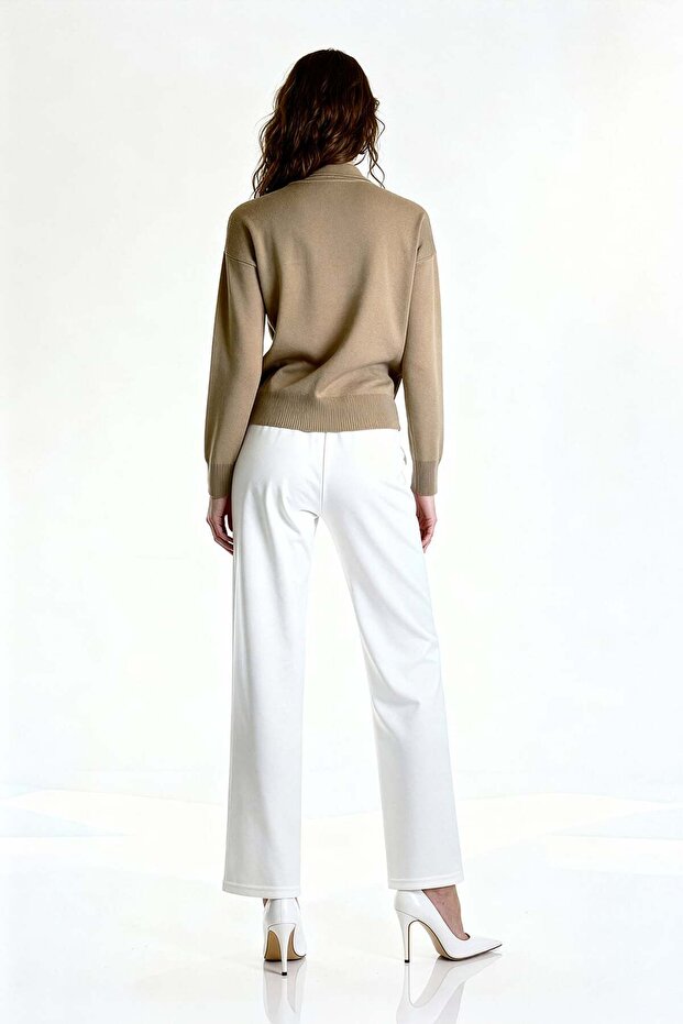 Çelik Örgü Triko Hırka - 3