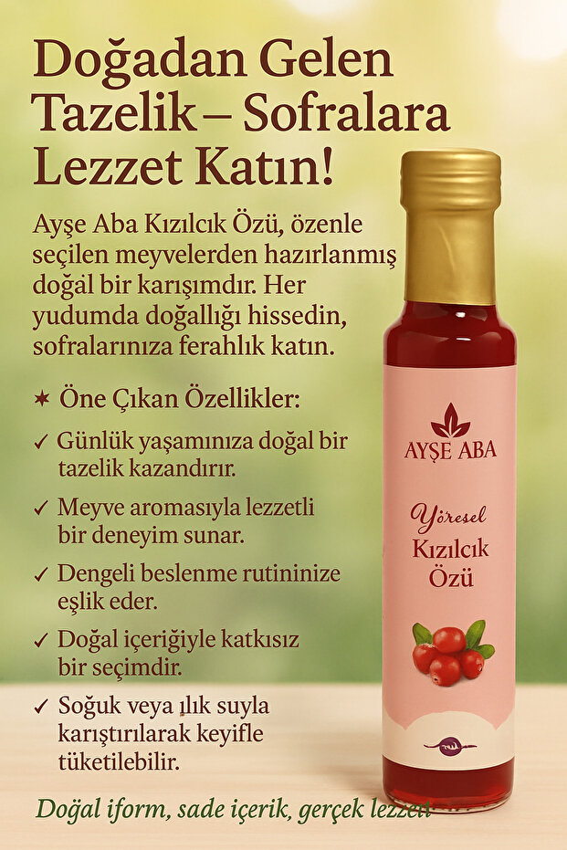 Kızılcık özü - 2