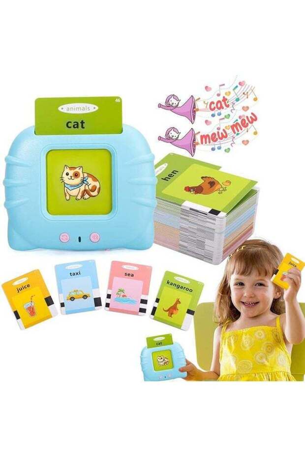 Talking Flash Cards Learning Toy 4.2x3.5inch