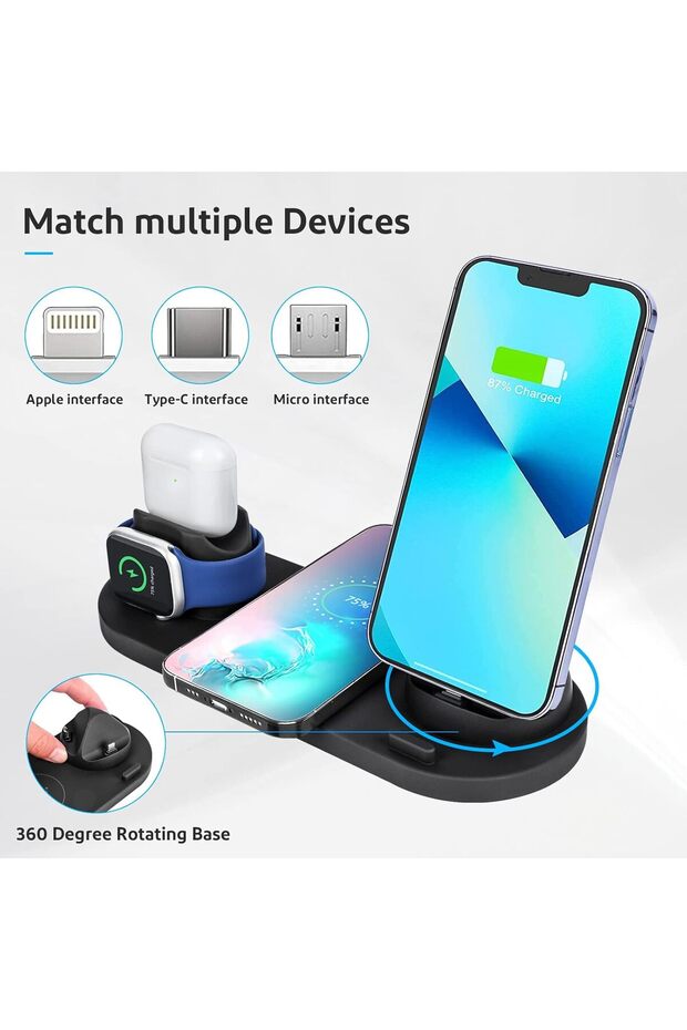 6 in 1 Wireless Charger - 5
