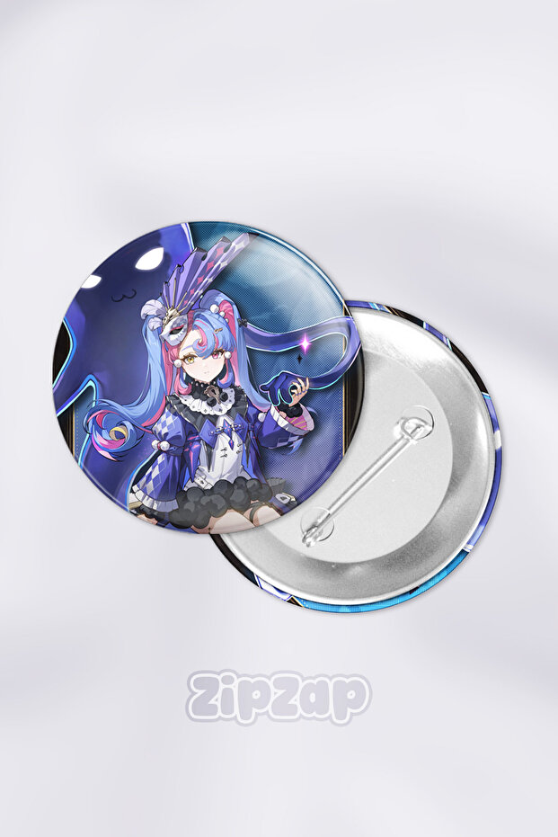 Roccia Wuthering Waves Gacha Bag Ornament Badge Pin Button Badge Set (1 Pcs)
