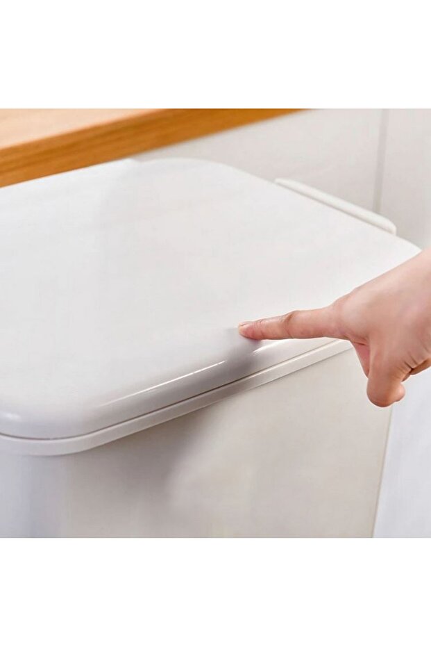 Kosz pojemnik odpady do segregacji 42L biały Nardan - 14