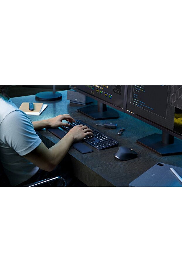 Klawiatura Logitech MX Keys S Bezprzewodowa Graphit - 8
