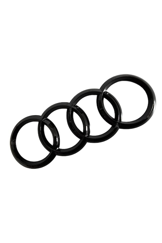 Emblemă spate neagră Audi - 1