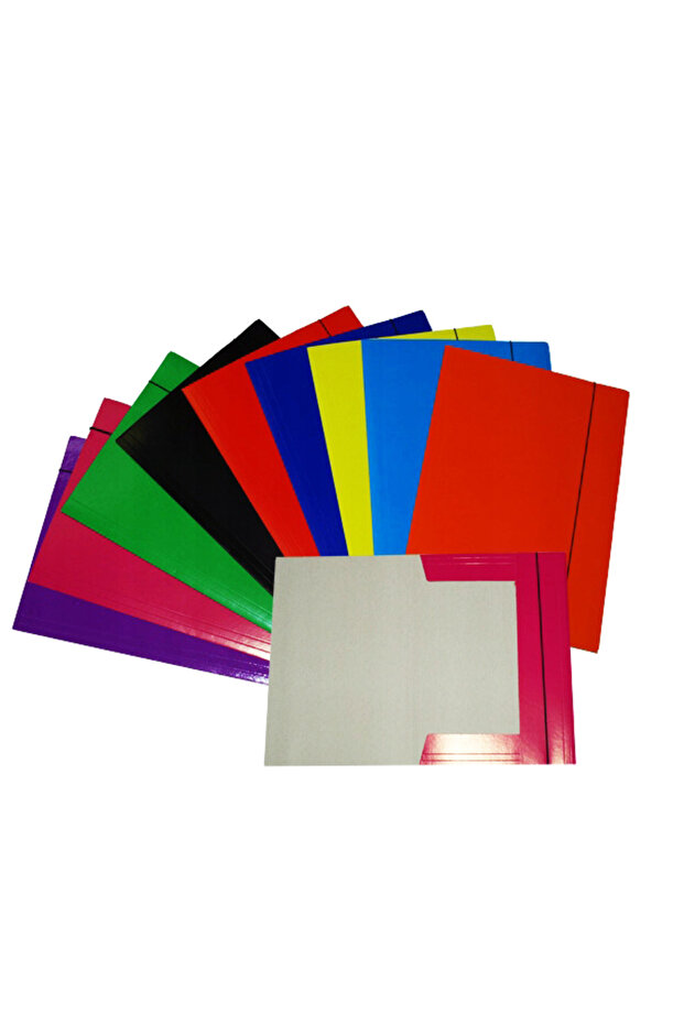 A4 folder with elastic band for documents - 1
