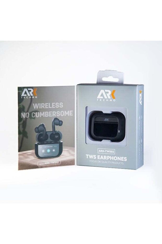 سماعات أذن لاسلكية ARK TECHNO TWS02 مع شاشة ذكية - 1