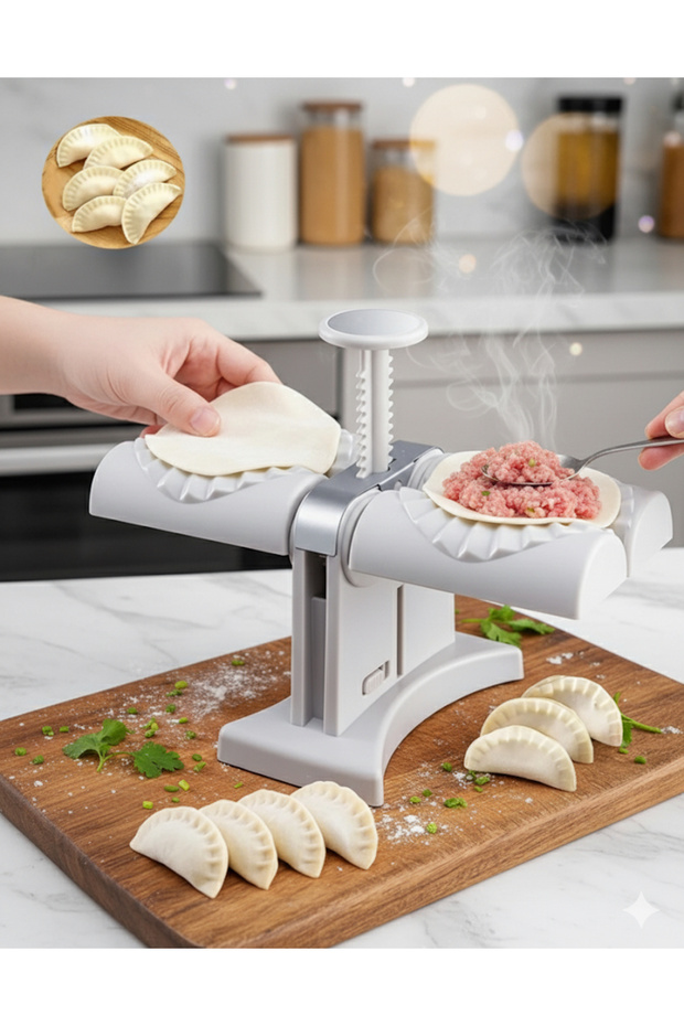 Samosa maker and Qatayef maker, two in just one click, automatic and easy to use - 5