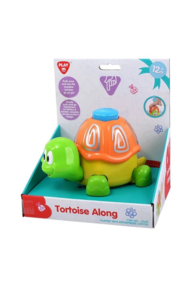 سلحفاة على طول - مواد معاد تدويرها - 1