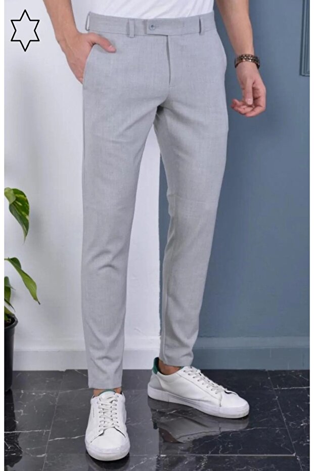 Italian Cut Dilli S Slim Fit Linen Trousers 2026 Dil15