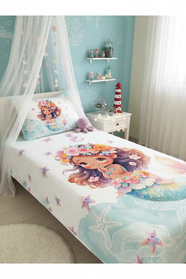 Mermaid Fairy Tale Pique