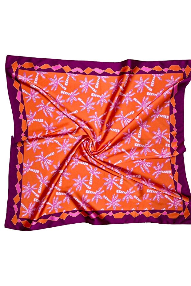 Eșarfă Nil Dragon Plum Palm - 6