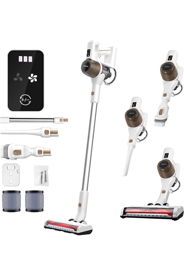 Cordless Vacuum Cleaner, 30Kpa Suction, Up to 60 Mins Runtime, LED Touch Screen - 1