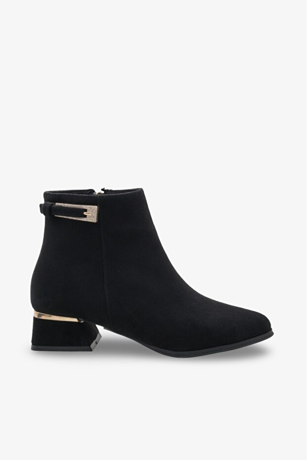 Velora Women's Daily Boots Black Suede