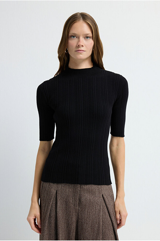 Fitilli Triko Bluz - 4