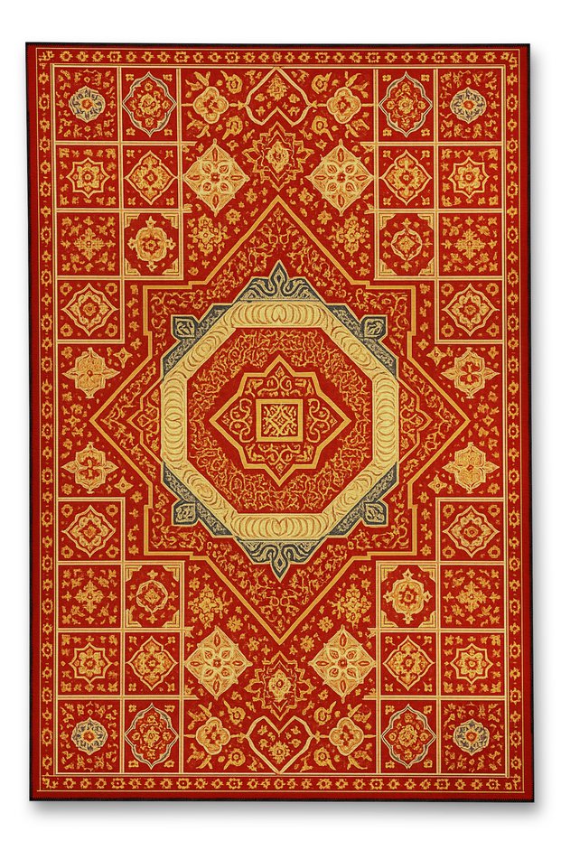 Mosso Floral Pattern Woven Base Modern Decorative Carpet Mosso1360