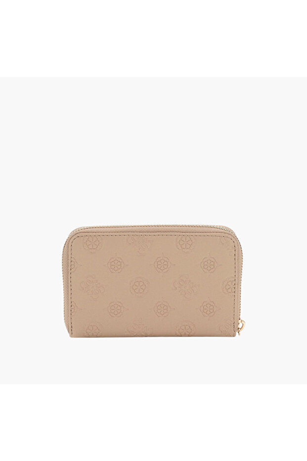 محفظة بسحاب منقوش - 2