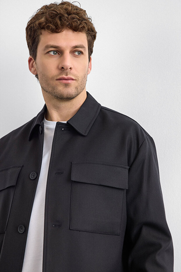 Black Modern Jacket - 1