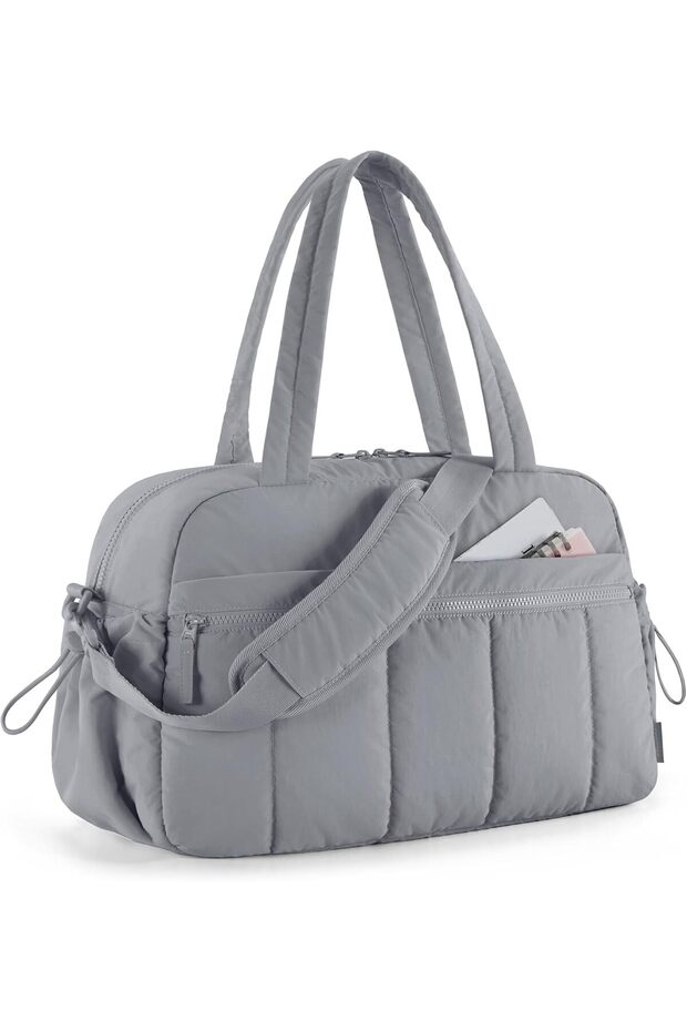 Gym Bag for Women, Duffle Bag for Travel with Wet Pocket, Lightweight Carry on Weekender Du