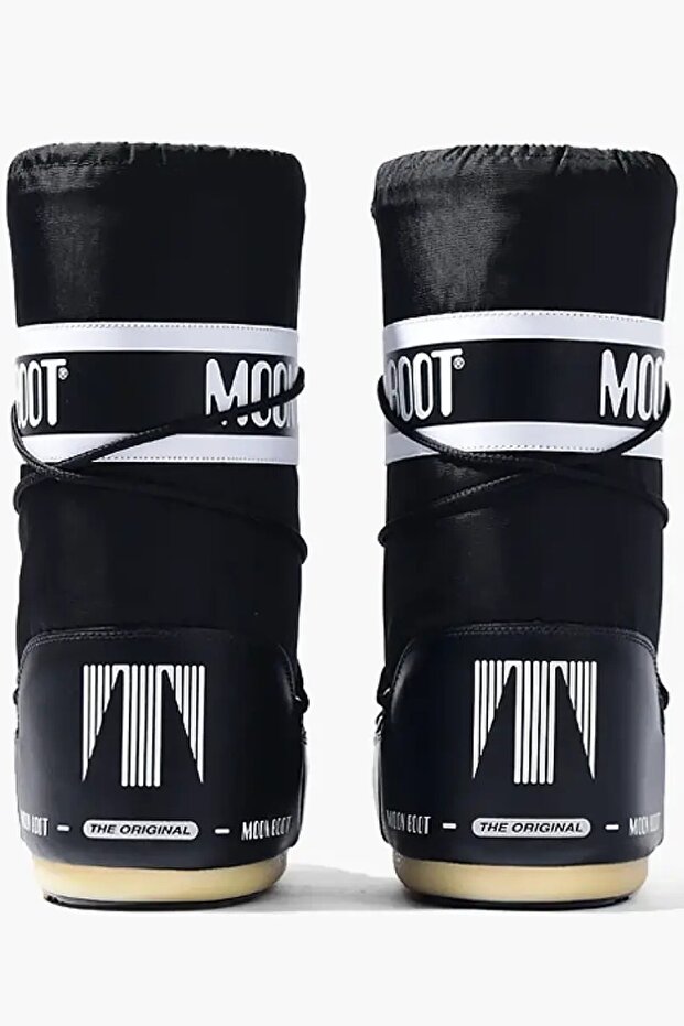 Icon Nylan Clasik Snowboot Kadın Uzun Bot Siyah - 4