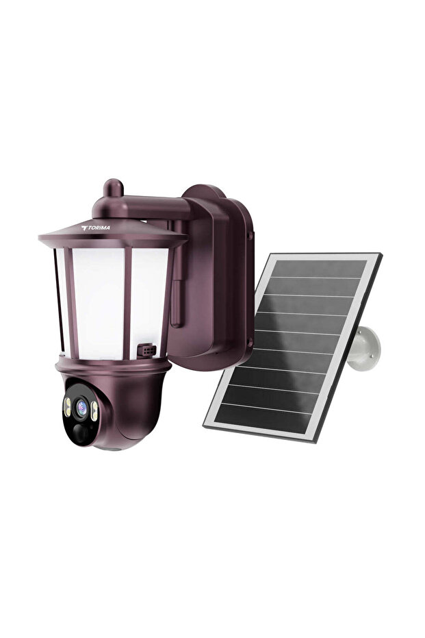 كاميرا مراقبة منزلية TRM-CMR29 بنية اللون مزودة بإضاءة - 1