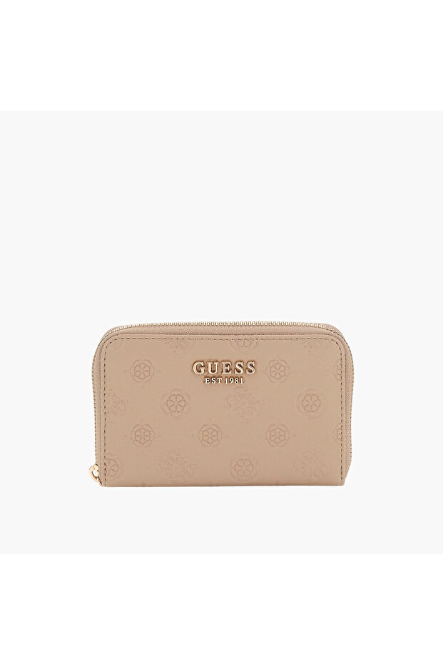 محفظة بسحاب منقوش - 1