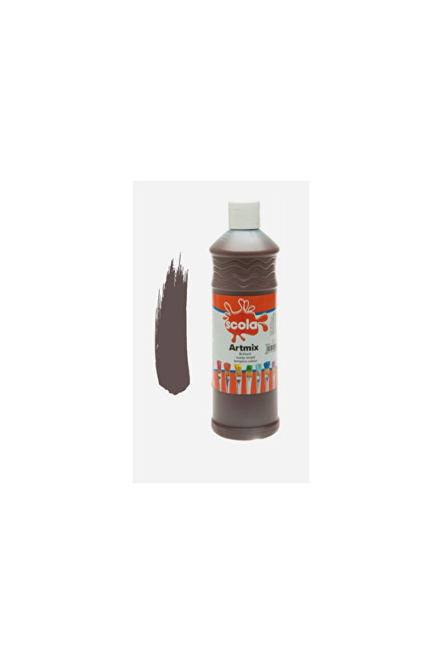 Ready Mixed Paint 1 Litre - Burnt umber