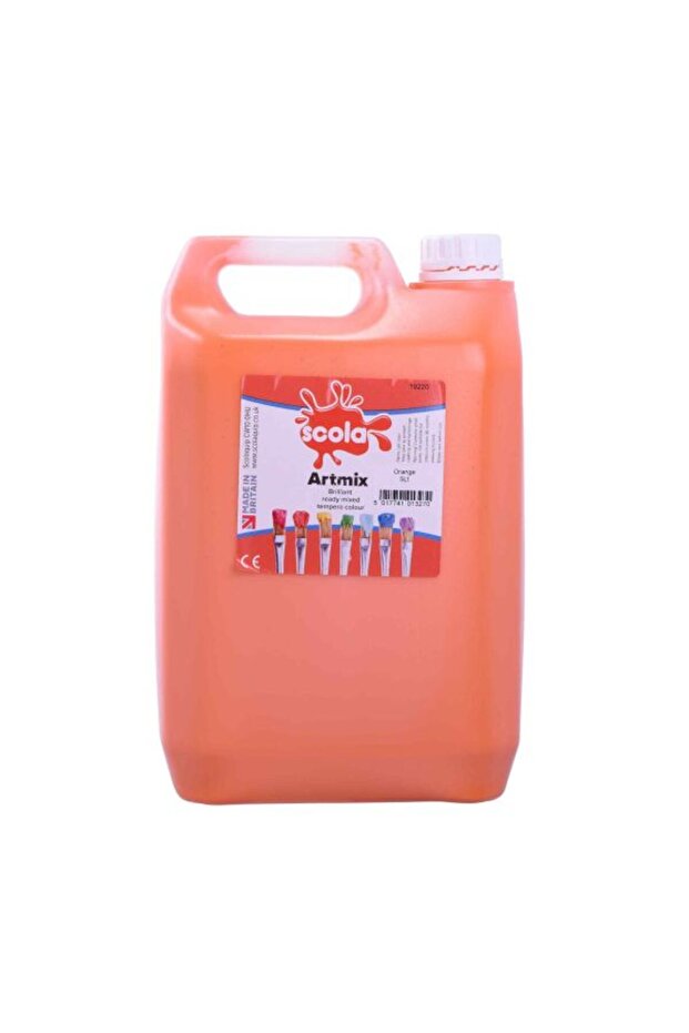 Ready Mixed Paint 5 Litre - Orange