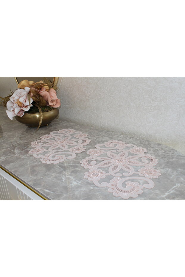 Kilis İşi Sarmaşık 3-Piece Coffee Table Set