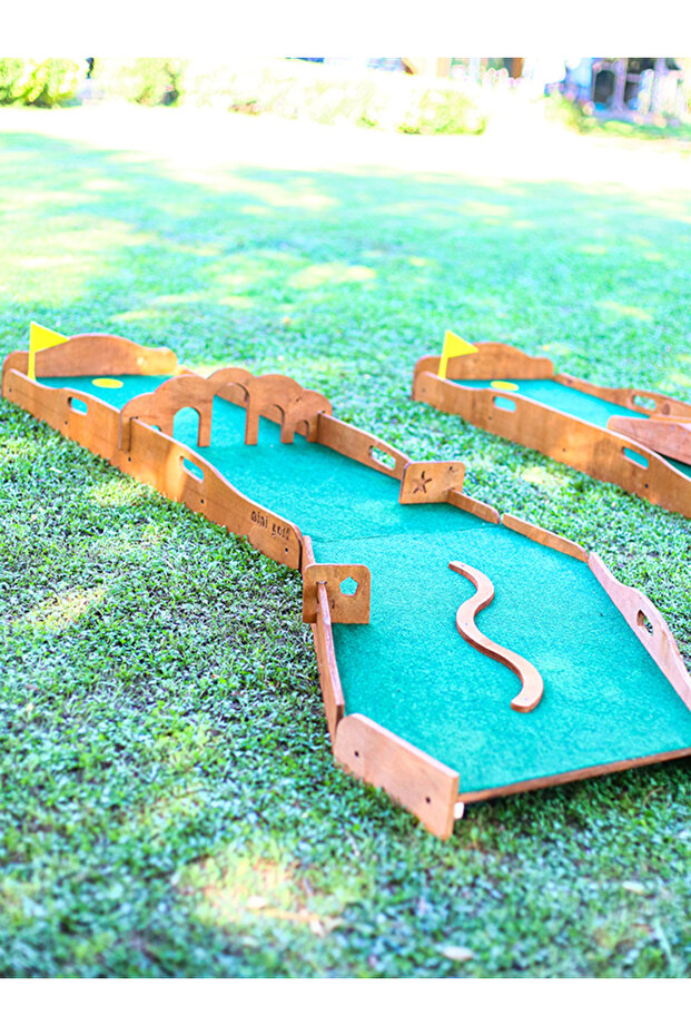 Ahşap Çocuk Mini Golf Seti - 4
