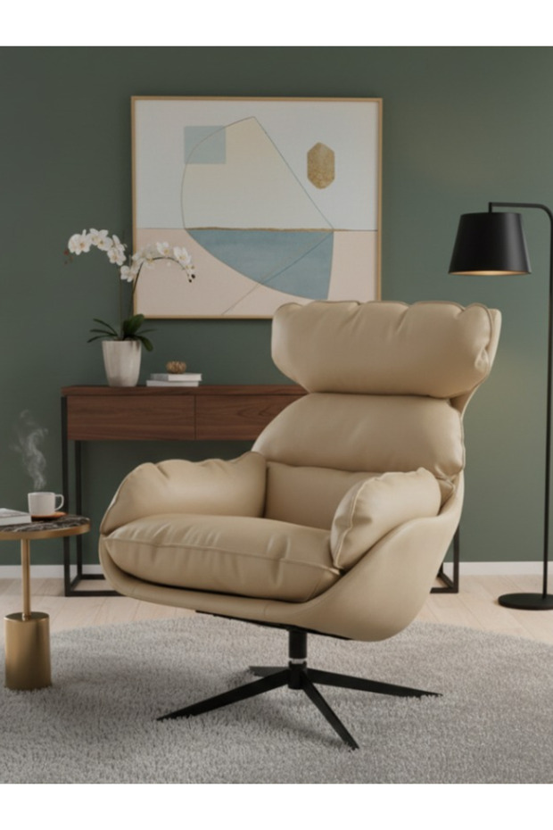 كرسي استرخاء دوار (Lazy Chair) بتصميم مودرن